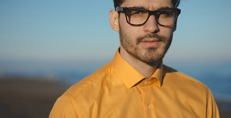 tie color for yellow shirt