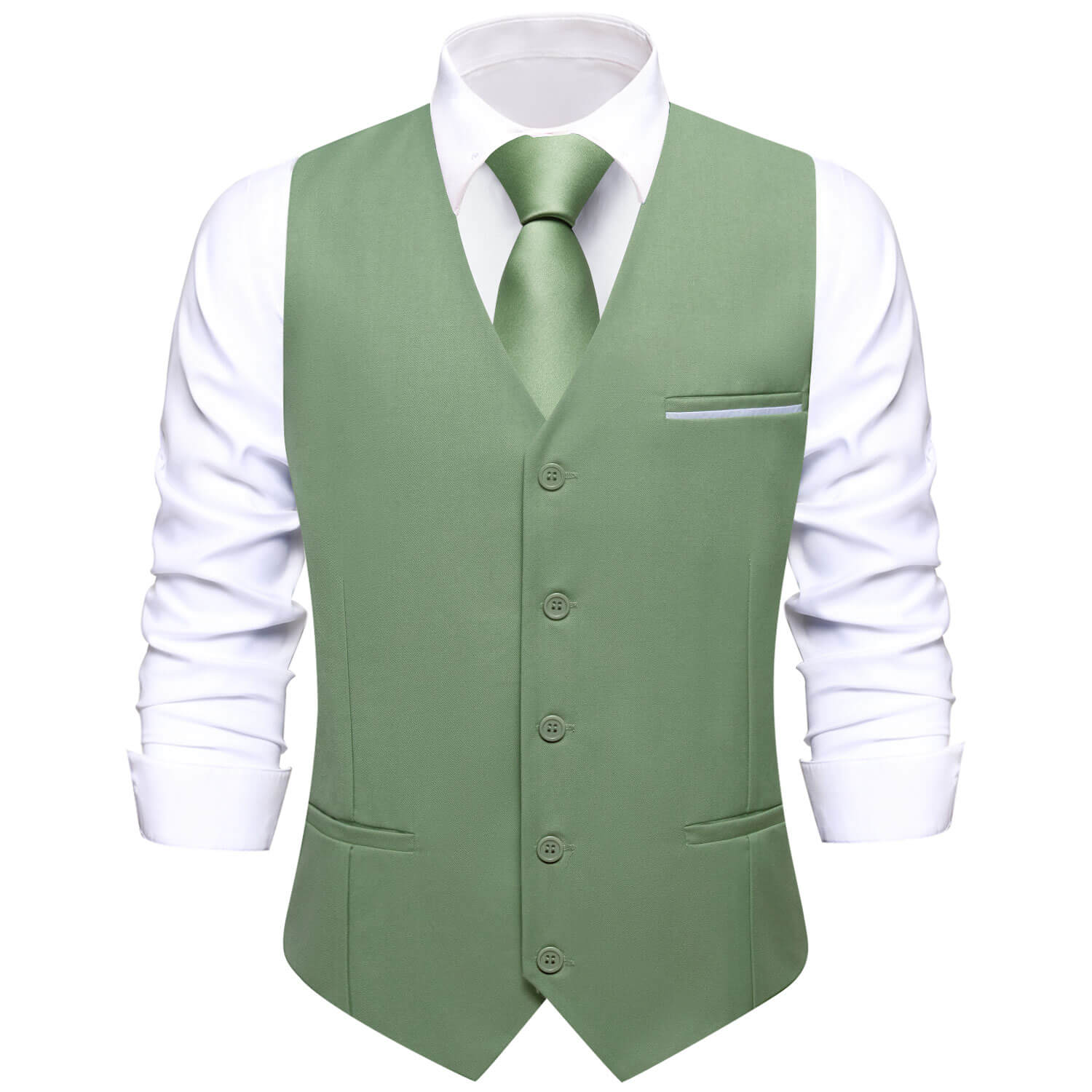 Suit Sage Green Waistcoat Ties2you Men's Formal Vest Sage Green