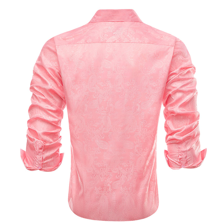 pink collar shirts