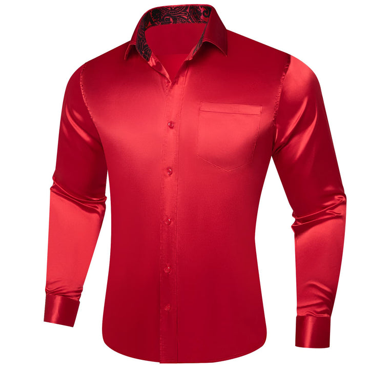 red designer shirt