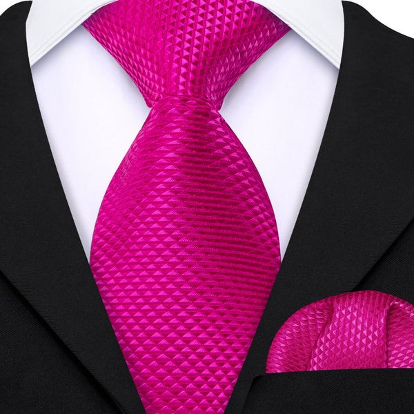 Rose Pink Solid Children's Silk Tie
