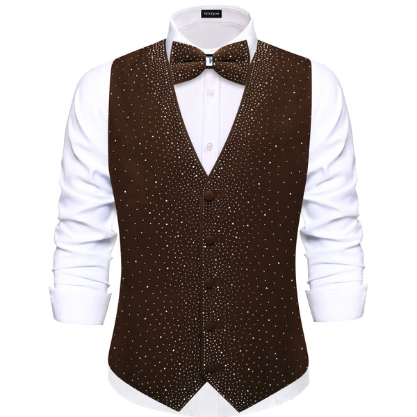 Brown Vests  ties2you