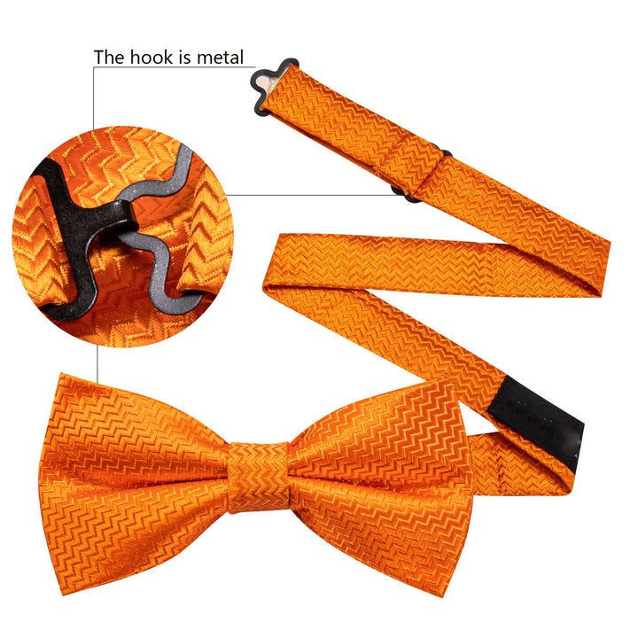 orange kitten bow tie