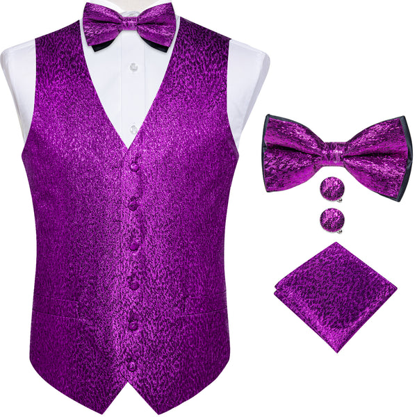 Violet Purple Vest Set