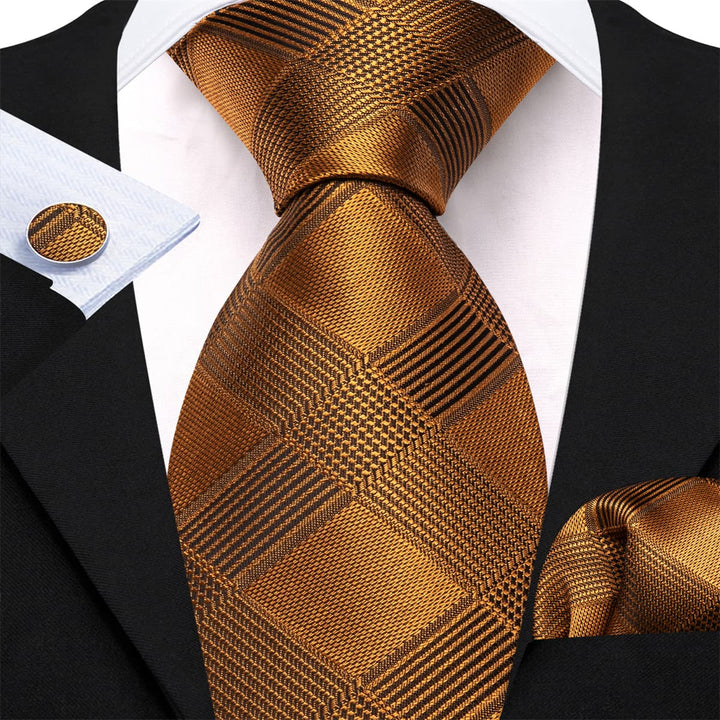 best tie brands of ties2you gold yellow plaid mens silk ties set