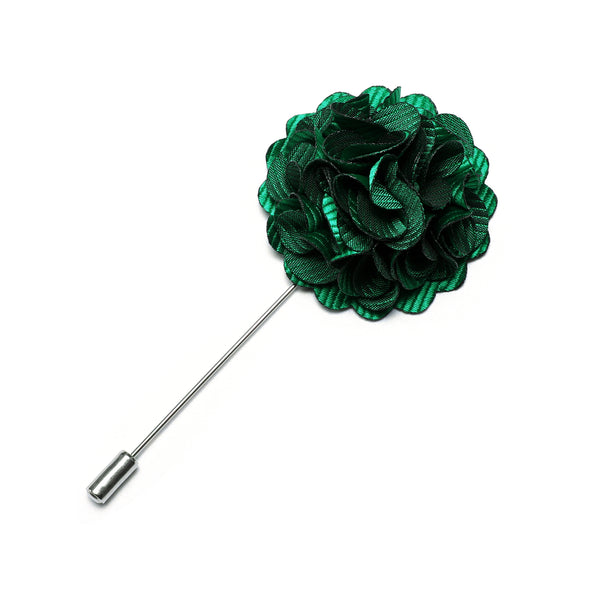 Light Green Floral Men's Accessories Lapel Pin