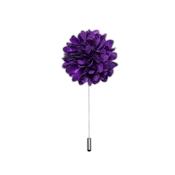 Purple Lapel Pin Brooch