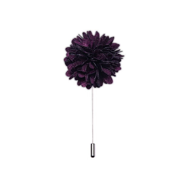 Dark Purple Lapel Pin Brooch