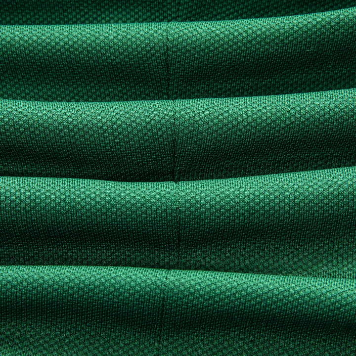 Knit Dress Suit Parakeet Green Solid Notched Collar Silk Suit for Men