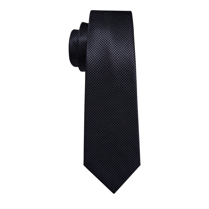  Silk Tie Black Polka Dot Men's ties for navy blue suits