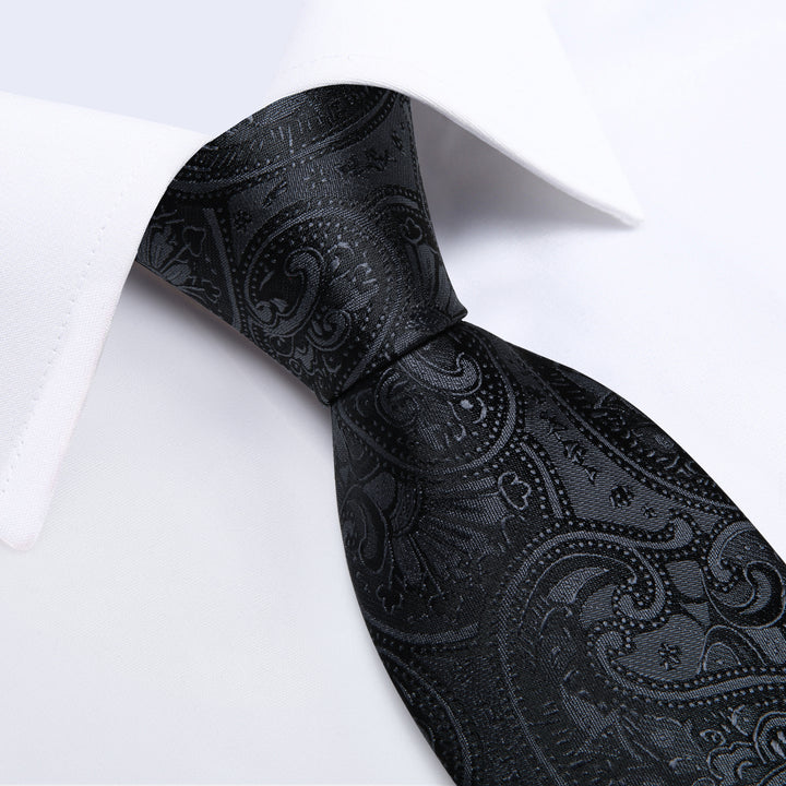 paisley pattern tie