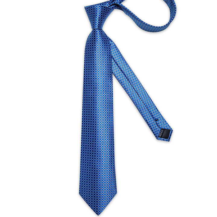 blue plaid ties