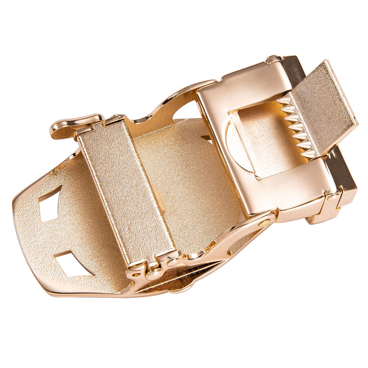 Gold Watch Design letter belt