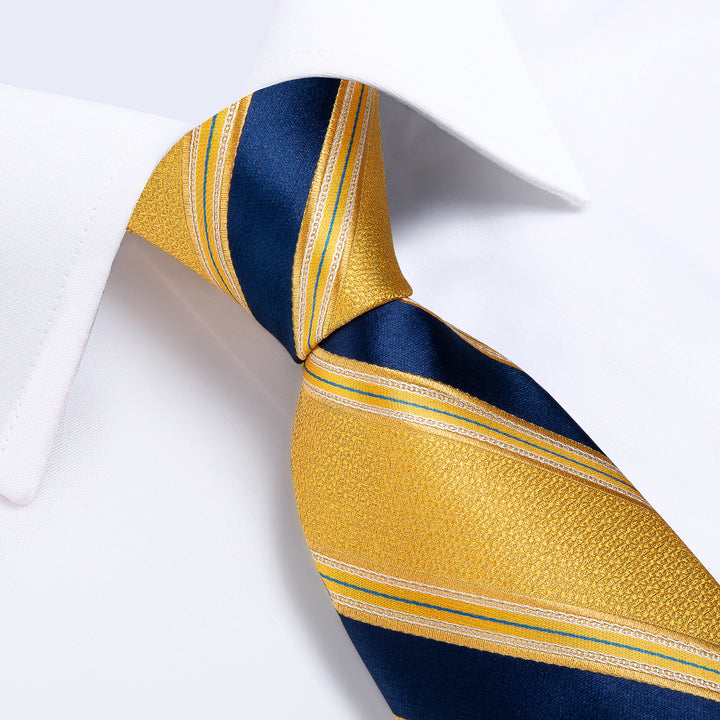 ties2you gold blue striped best mens ties