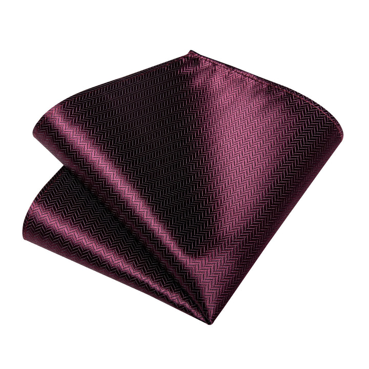 Striped Burgundy Tie for Mens suit tie