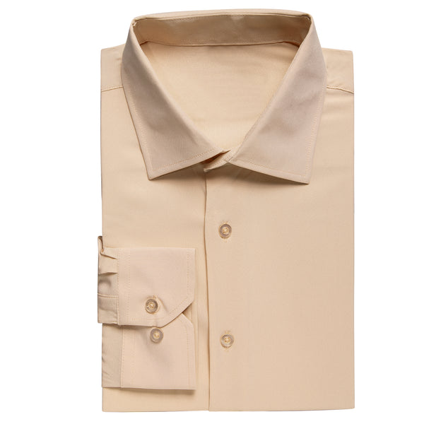 tan designer shirt