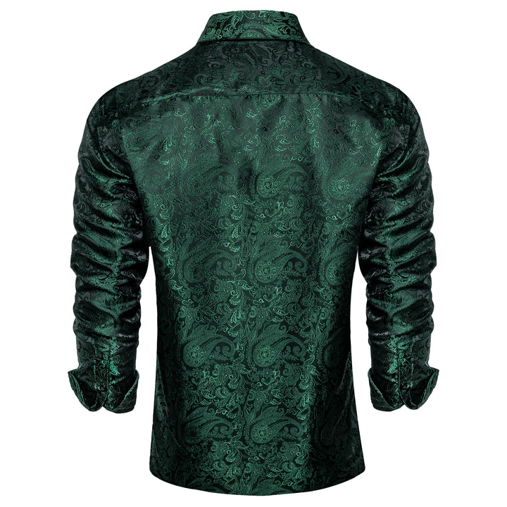 mens green silk dress shirt Amazon.com: Men's Silk Satin Long Sleeve Dress Shirts Shiny Casual Button Down Stylish Tee Comfy Luxury Party Prom Shirt Top Army Green : Sports & Outdoors