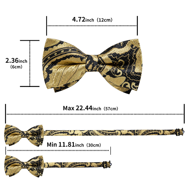 bow tie mens size