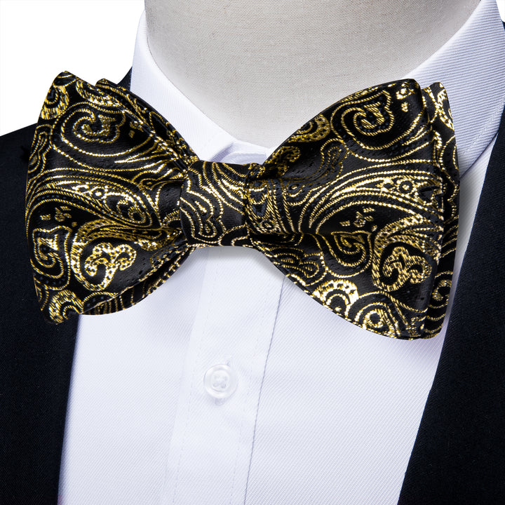 black gold bow tie near me