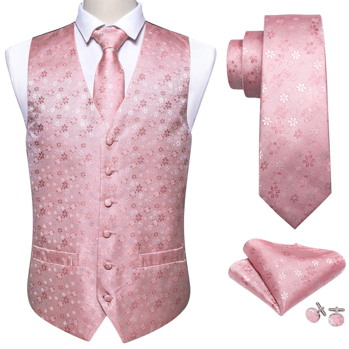 mens pink vest