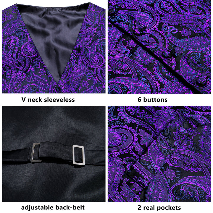 men's dress vest details