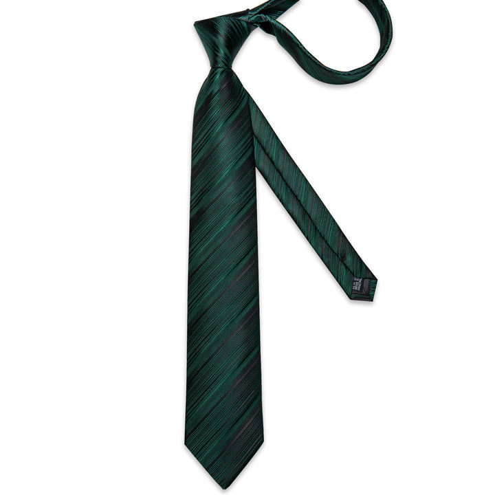 green striped best tie for a navy suit