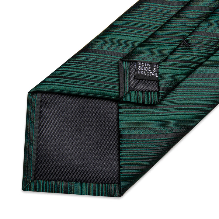 green striped men's ties on sale