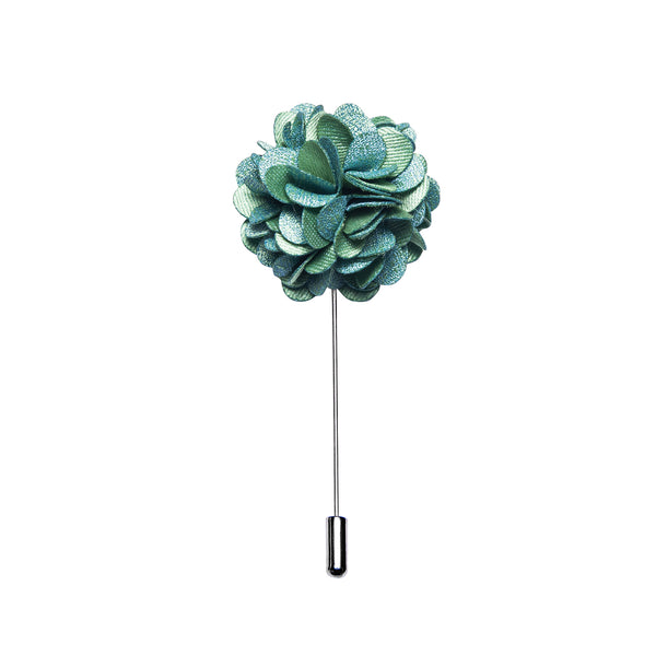 Ties2you Mint Green Floral Men's Accessories Lapel Pin